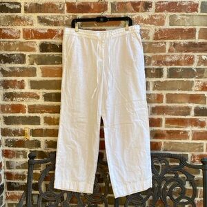 Talbots Petite Linen Cotton  pant